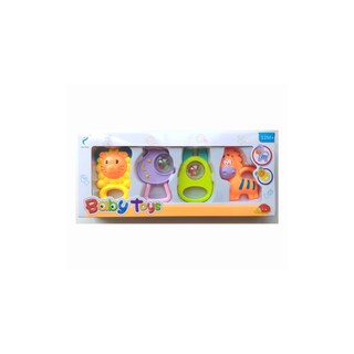 Foto 1 | Juego de 4 Sonajeros Multicolor para Bebés 12 Meses - Venta Internacional
