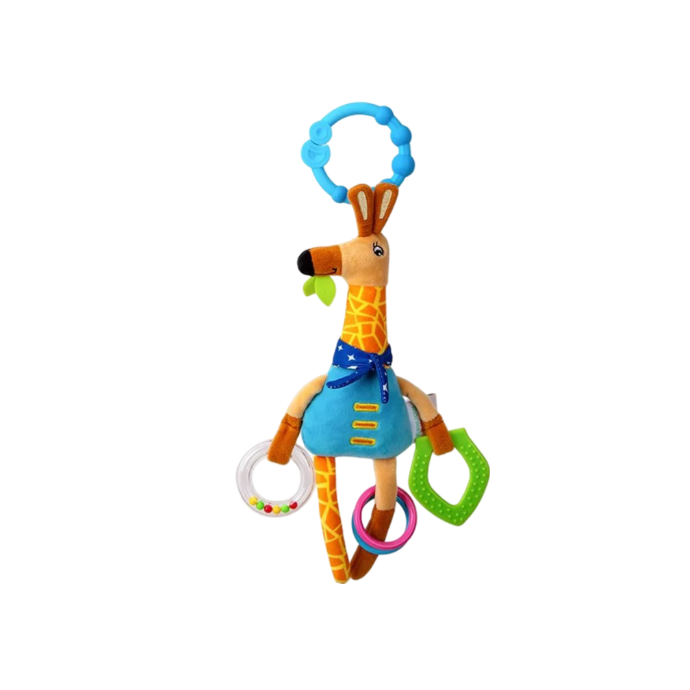 Foto 2 pulgar | Sonaja Peluche y Mordedera Belug Multicolor para Carriola o Cuna