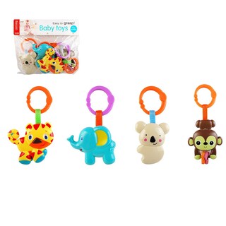 Foto 1 | Juego de Sonajas para Bebé Genérico de 4 Piezas Multicolor