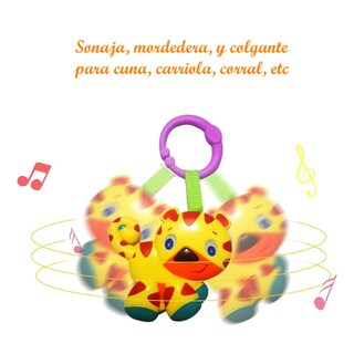 Foto 3 | Juego de Sonajas para Bebé Genérico de 4 Piezas Multicolor