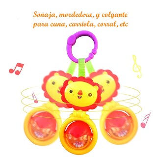 Foto 3 | Juego De Sonajas Para Bebe Generico Con 4 Piezas