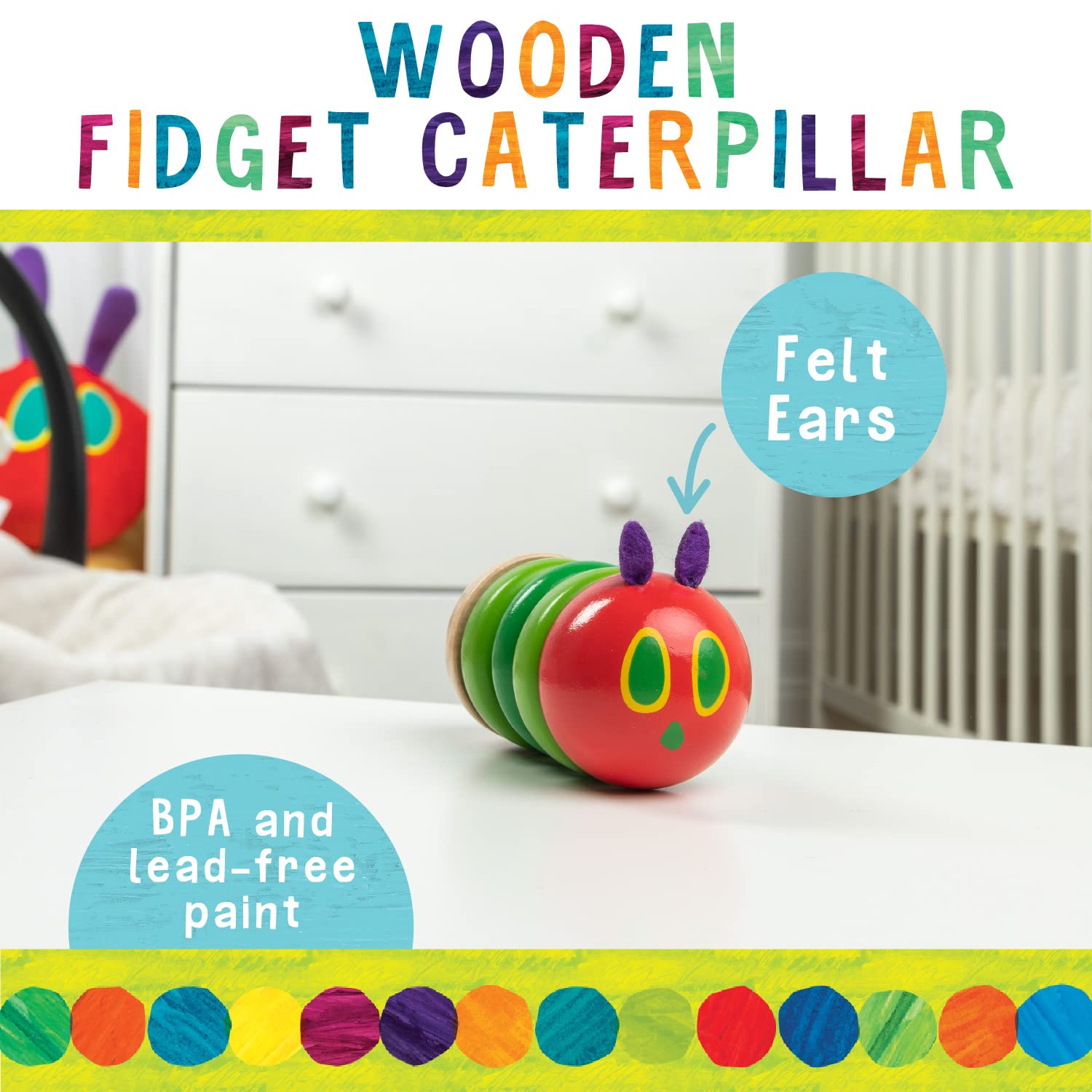 Foto 3 pulgar | Fidget Toy Kids Prefería La Oruga Muy Hambrienta - Venta Internacional.