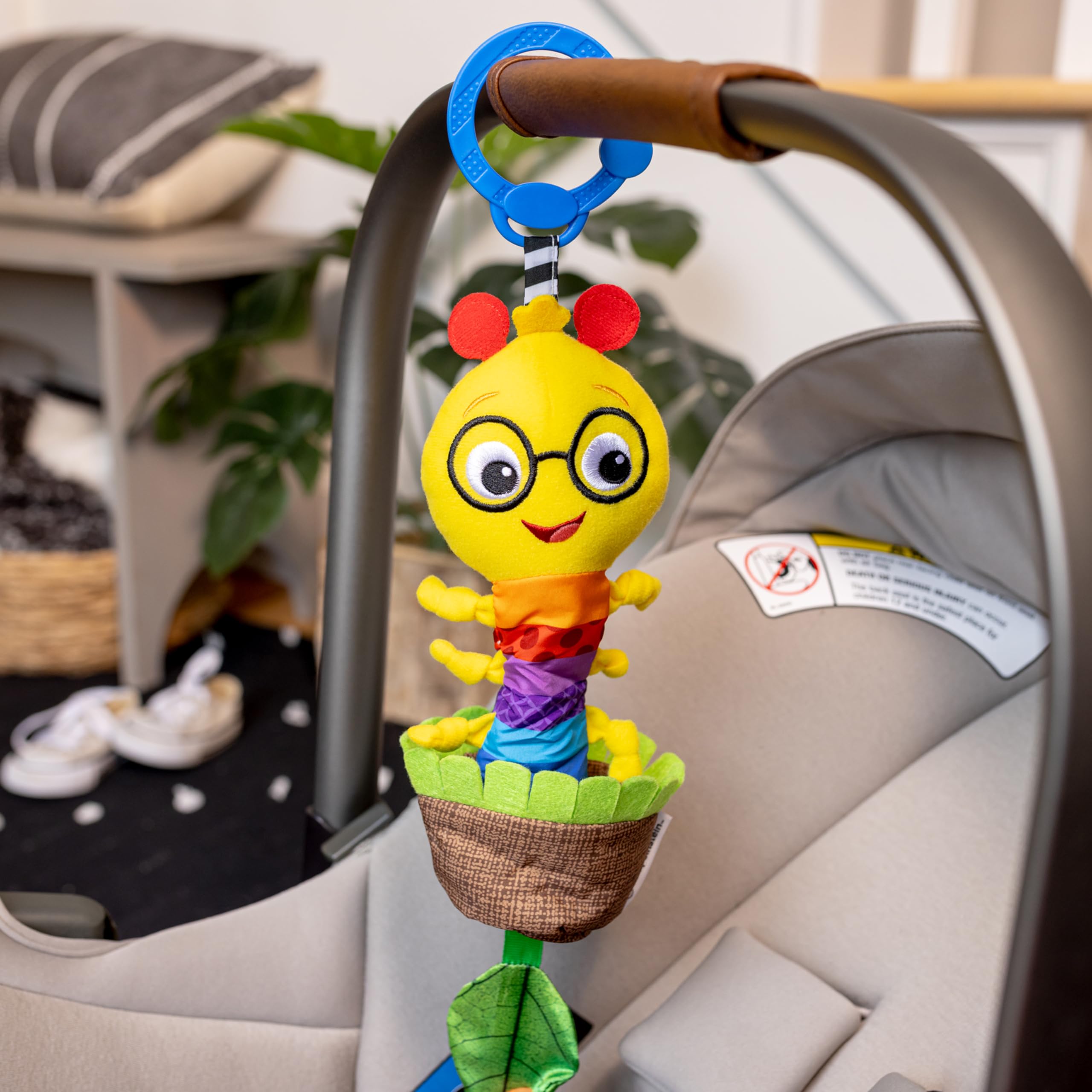 Foto 4 pulgar | Cochecito De Juguete Baby Einstein Cal-a-puller Pull & Shake - Venta Internacional.