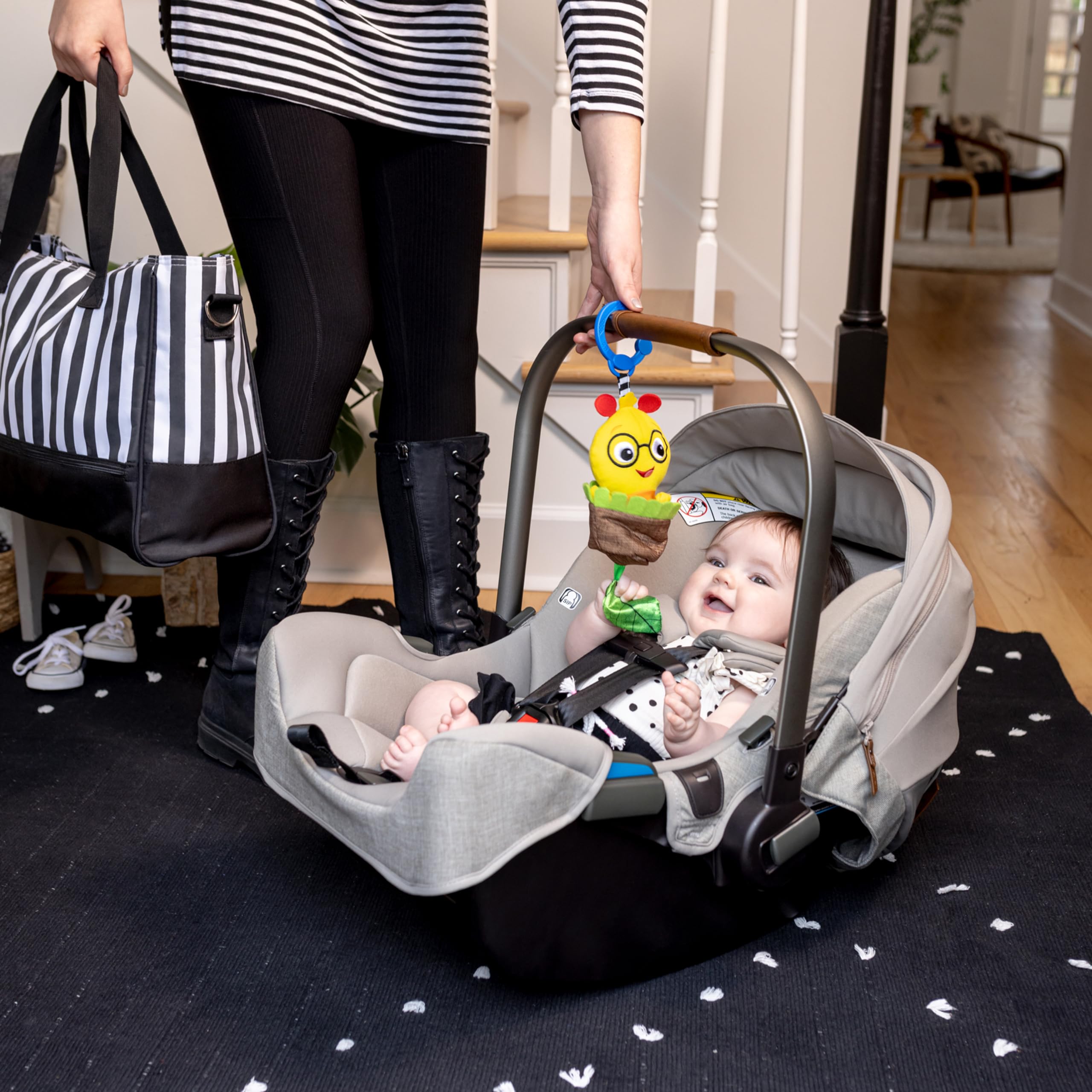 Foto 4 | Cochecito De Juguete Baby Einstein Cal-a-puller Pull & Shake - Venta Internacional.