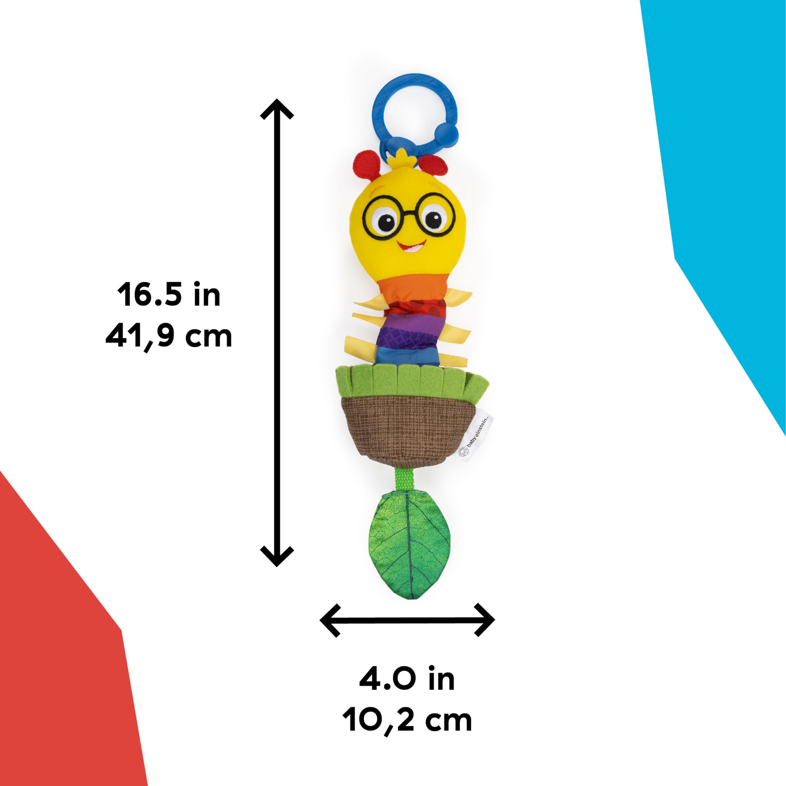 Foto 6 pulgar | Cochecito De Juguete Baby Einstein Cal-a-puller Pull & Shake - Venta Internacional.