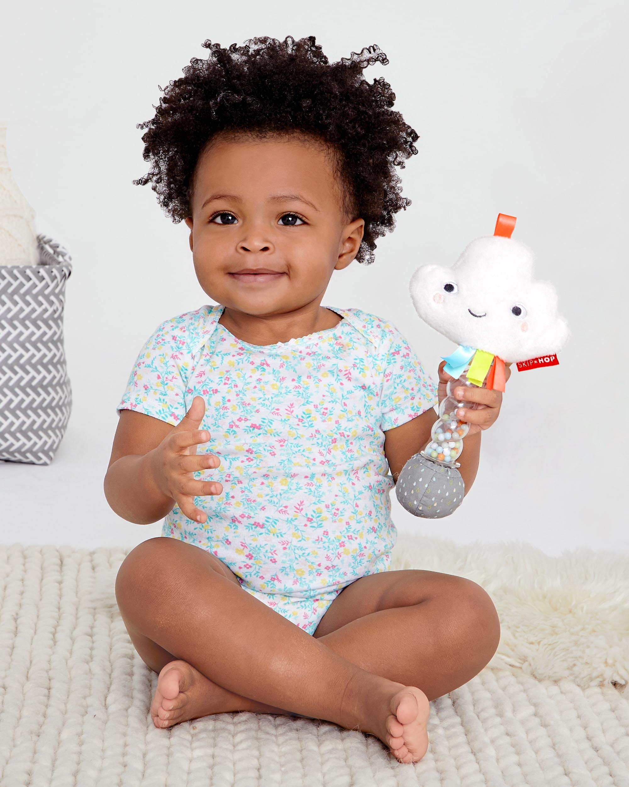 Foto 5 pulgar | Rainstick Rattle Skip Hop Con Forro Plateado Para Bebés - Venta Internacional.
