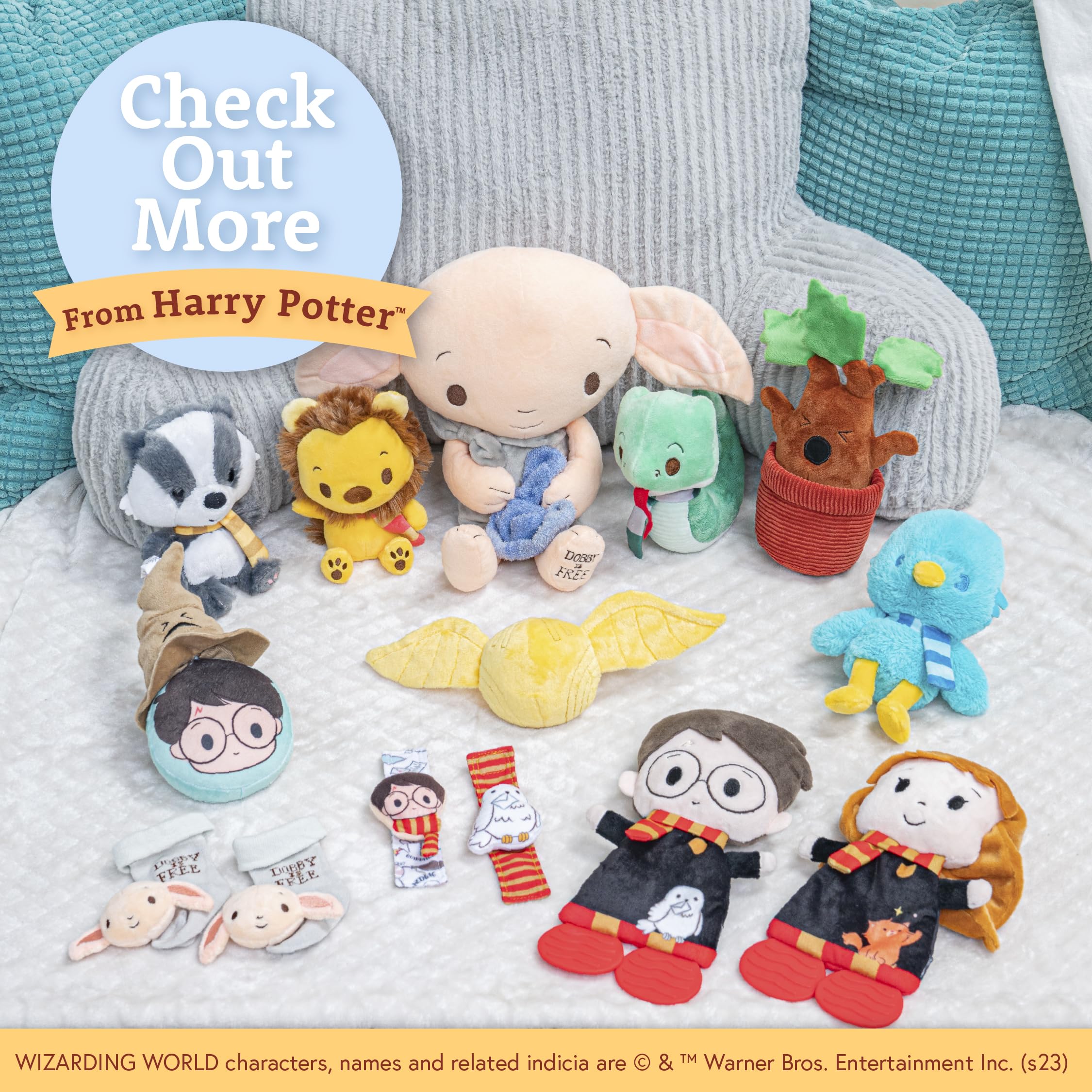 Foto 7 pulgar | Rattle Socks Kids Preferred Harry Potter Dobby Para Bebé - Venta Internacional.