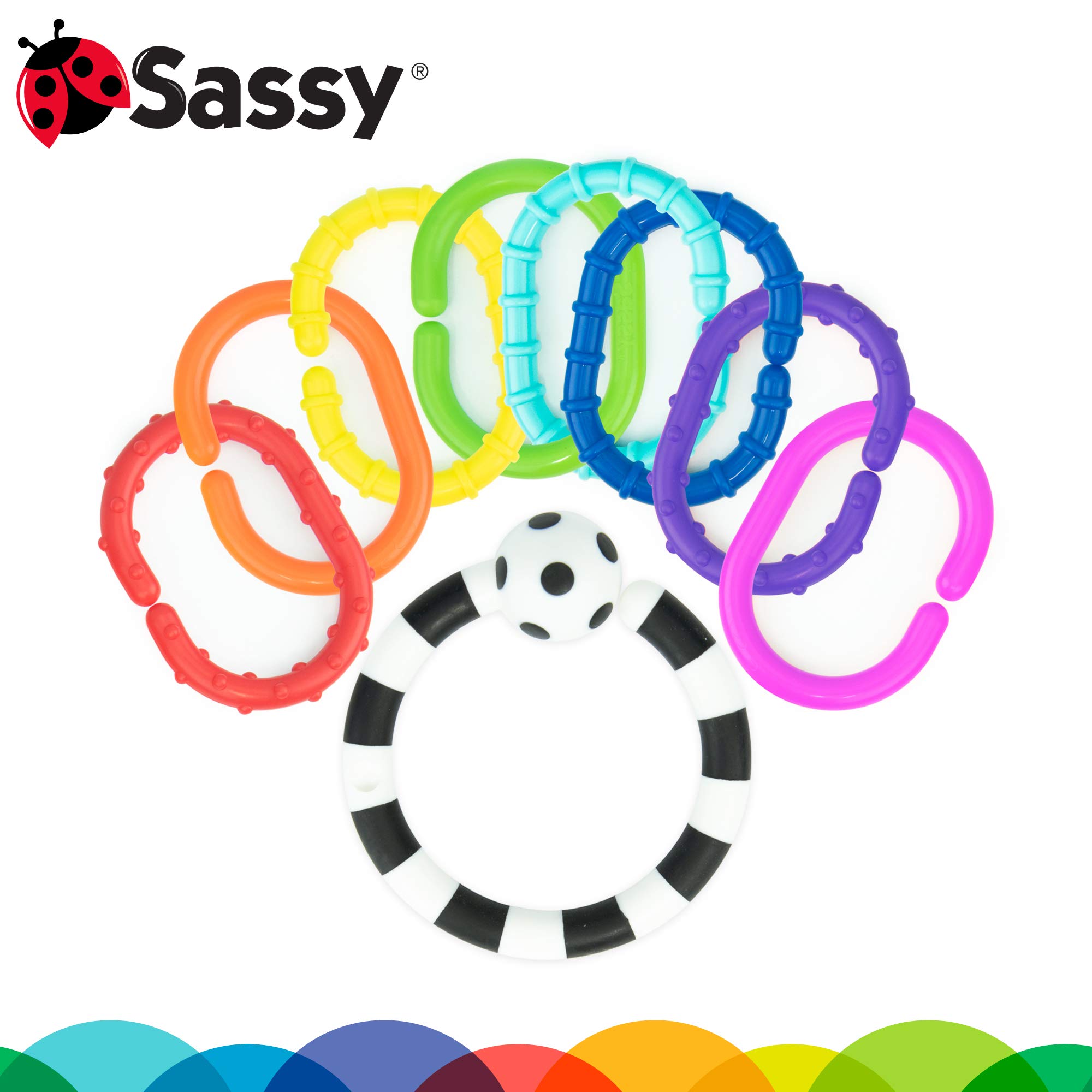 Foto 5 pulgar | Set De Regalo Sassy Play My Way Para Bebés De 6 Piezas A Partir De 0 Meses - Venta Internacional.