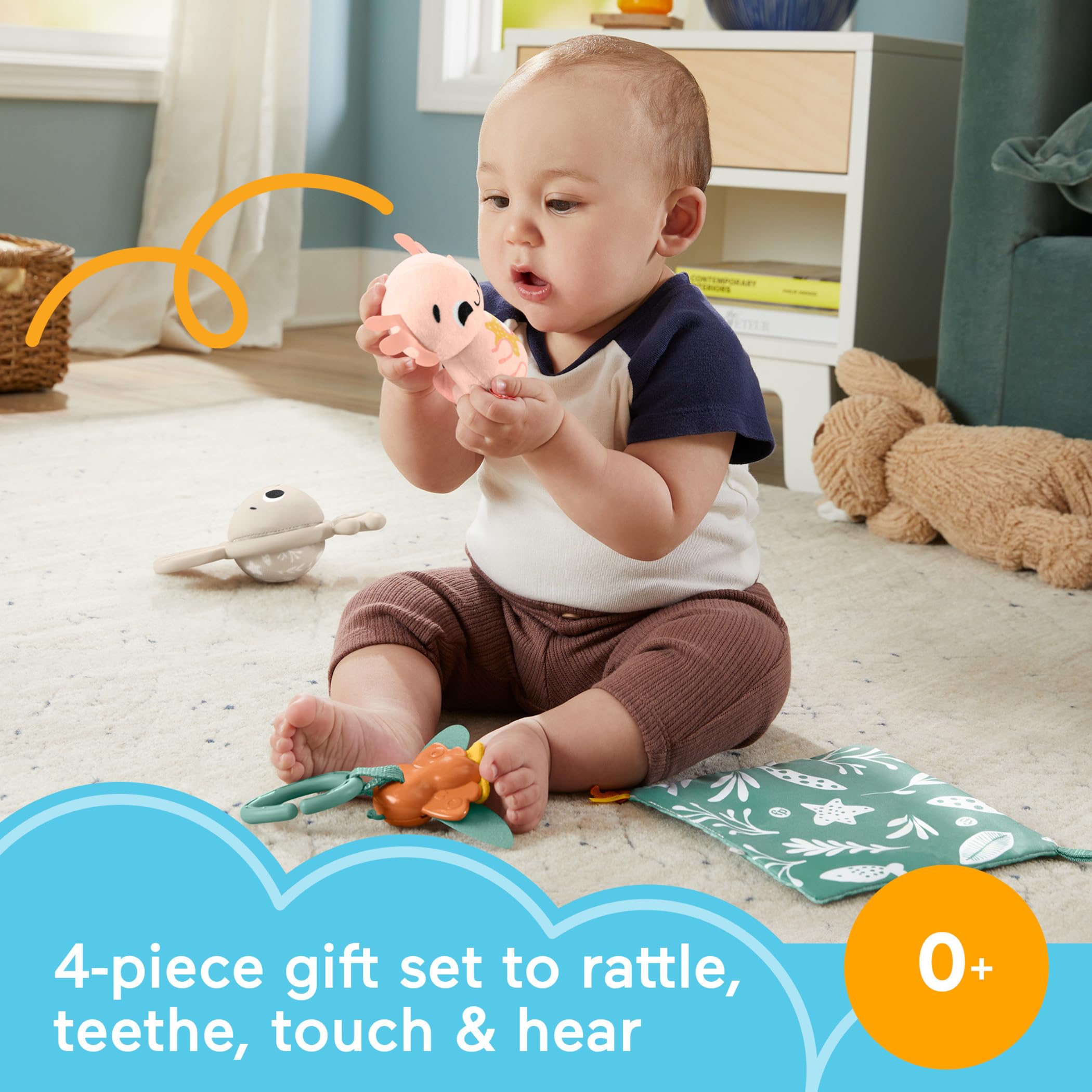 Foto 3 pulgar | Set De Juguetes Fisher-price So Many Senses 4 Sensory Activities 0+m - Venta Internacional.