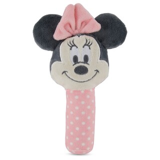 Foto 3 | Set De Sonajero Plush Lovie De Disney Con Minnie Mouse Y Daisy X2 - Venta Internacional.