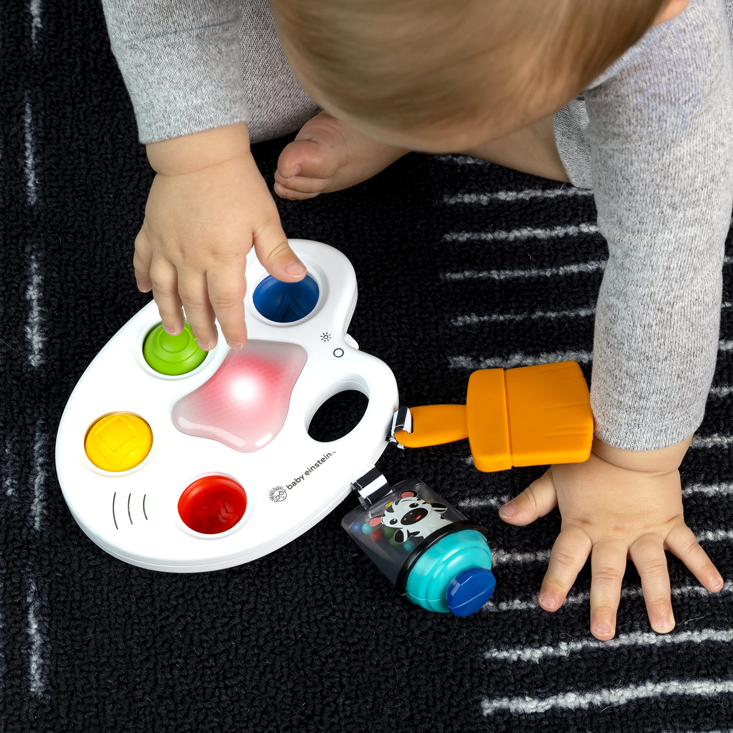 Foto 5 pulgar | Paleta De Colores Sensory Fidget Toy Para Bebés Einstein, Más De 6 Millones - Venta Internacional.