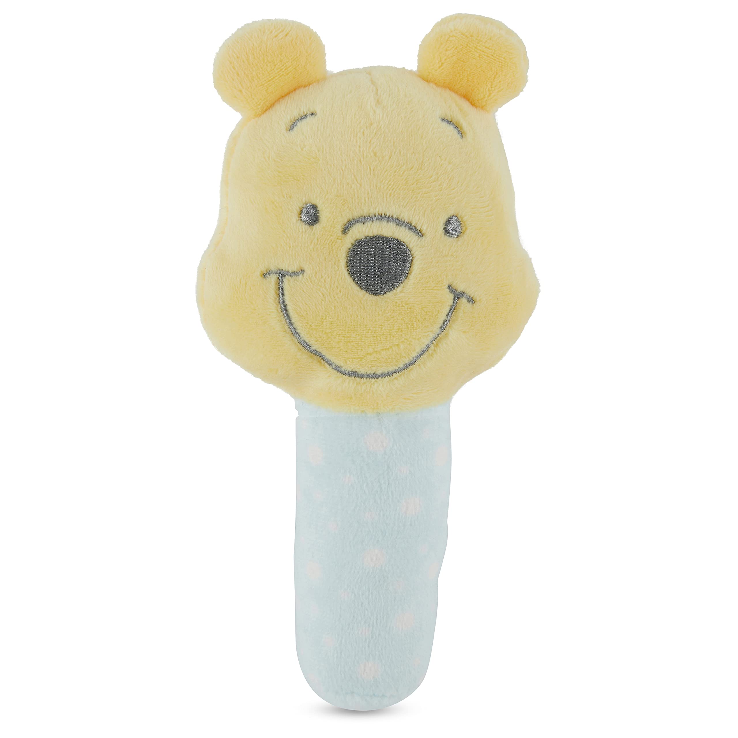 Foto 4 pulgar | Set De Sonajeros Plush Lovie De Disney Winnie The Pooh, Paquete De 2 - Venta Internacional.