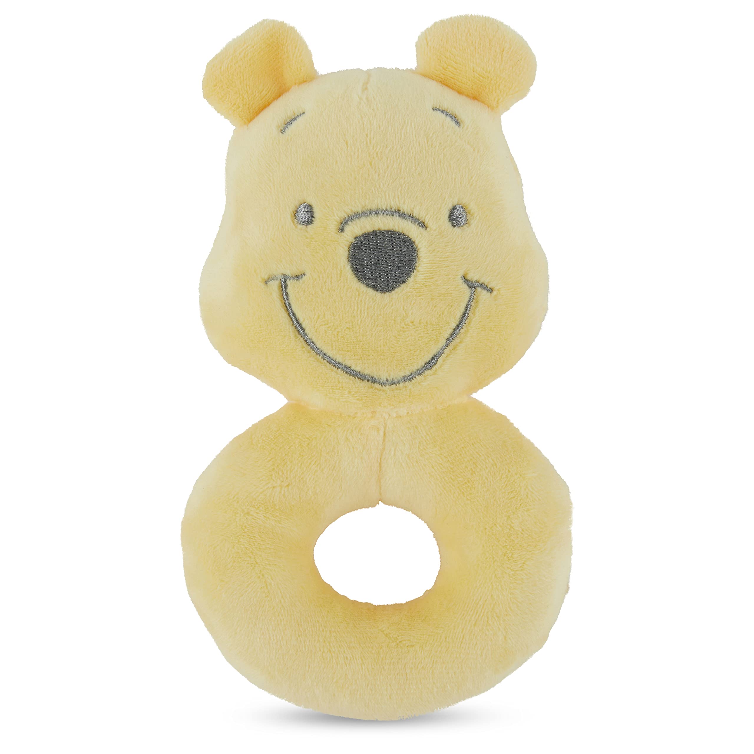 Foto 5 pulgar | Set De Sonajeros Plush Lovie De Disney Winnie The Pooh, Paquete De 2 - Venta Internacional.