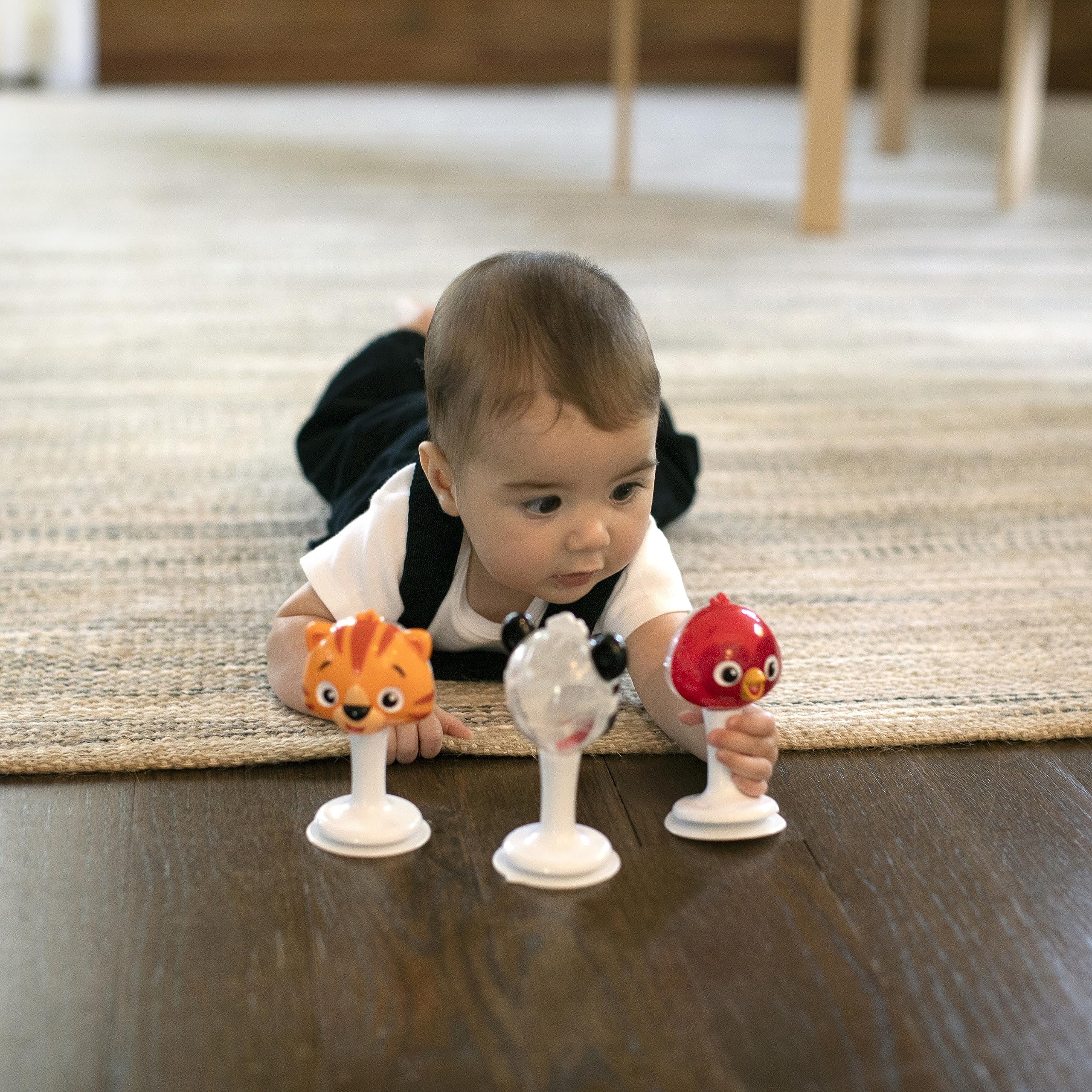 Foto 3 pulgar | Set De Juguetes Con Ventosa Baby Einstein Rattle & Jingle Trio - Venta Internacional.