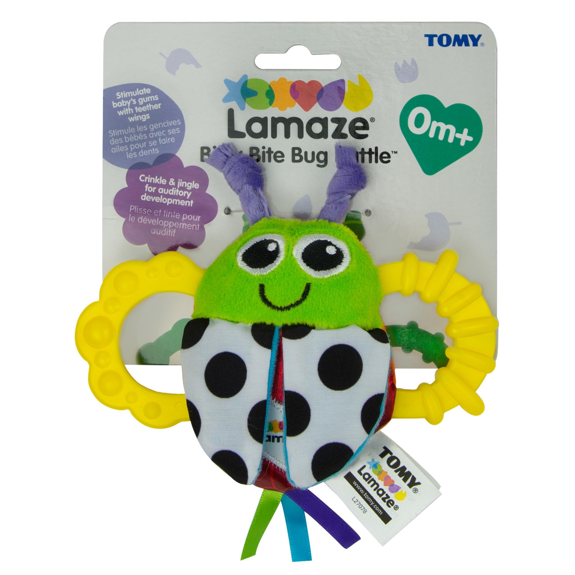 Foto 5 pulgar | Sonajero Lamaze Bitty Bite Bug De 11,4 Cm, Paquete De 1 - Venta Internacional.