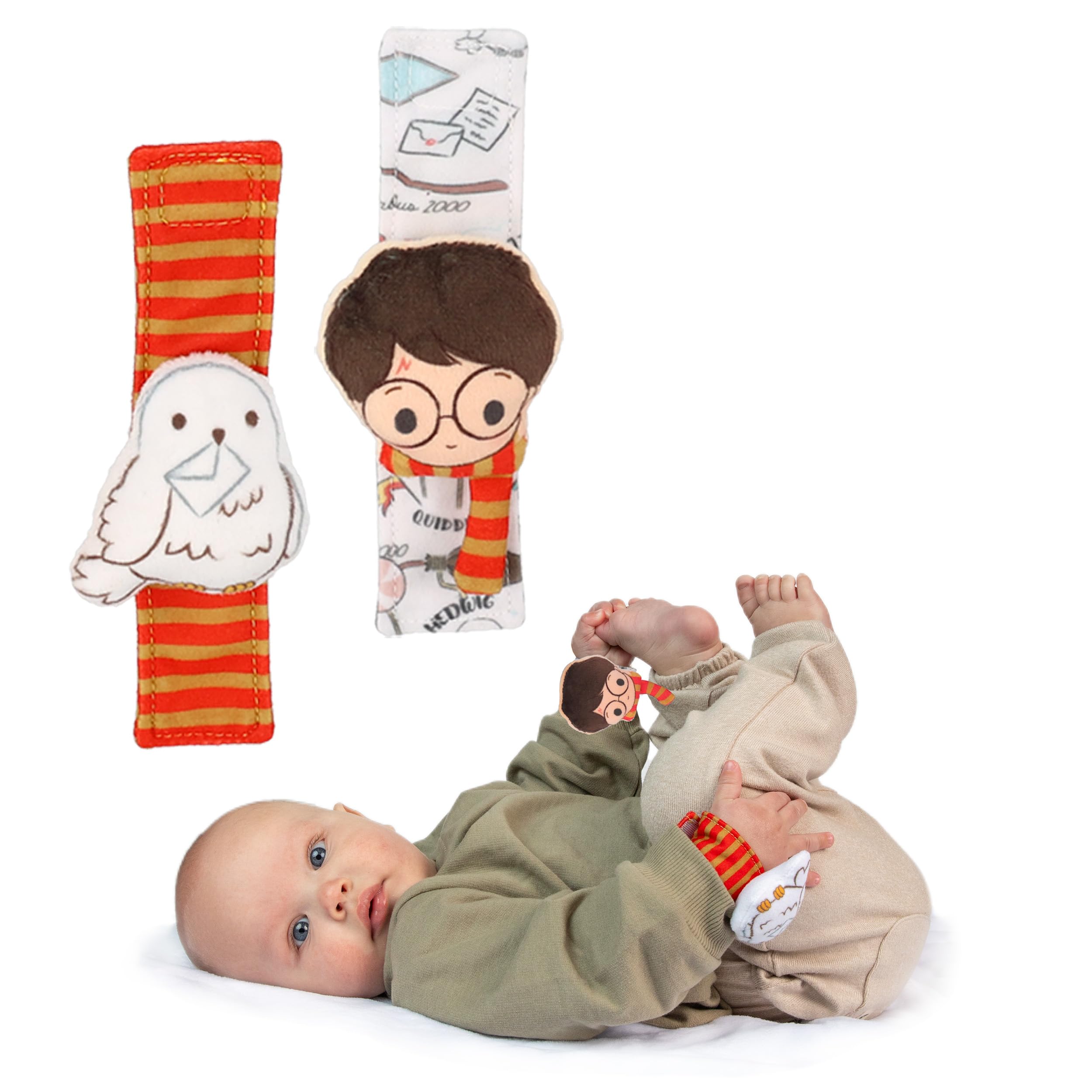 Foto 2 pulgar | Sonajeros De Pulsera Preferidos Para Niños, Harry Potter, Hedwig Baby - Venta Internacional.