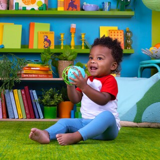 Foto 2 | Sonajero Musical Giggle & Glow De Toy Bright Starts Con Forma De Elefante - Venta Internacional.