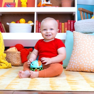 Foto 5 | Sonajero Musical Giggle & Glow De Toy Bright Starts Con Forma De Elefante - Venta Internacional.