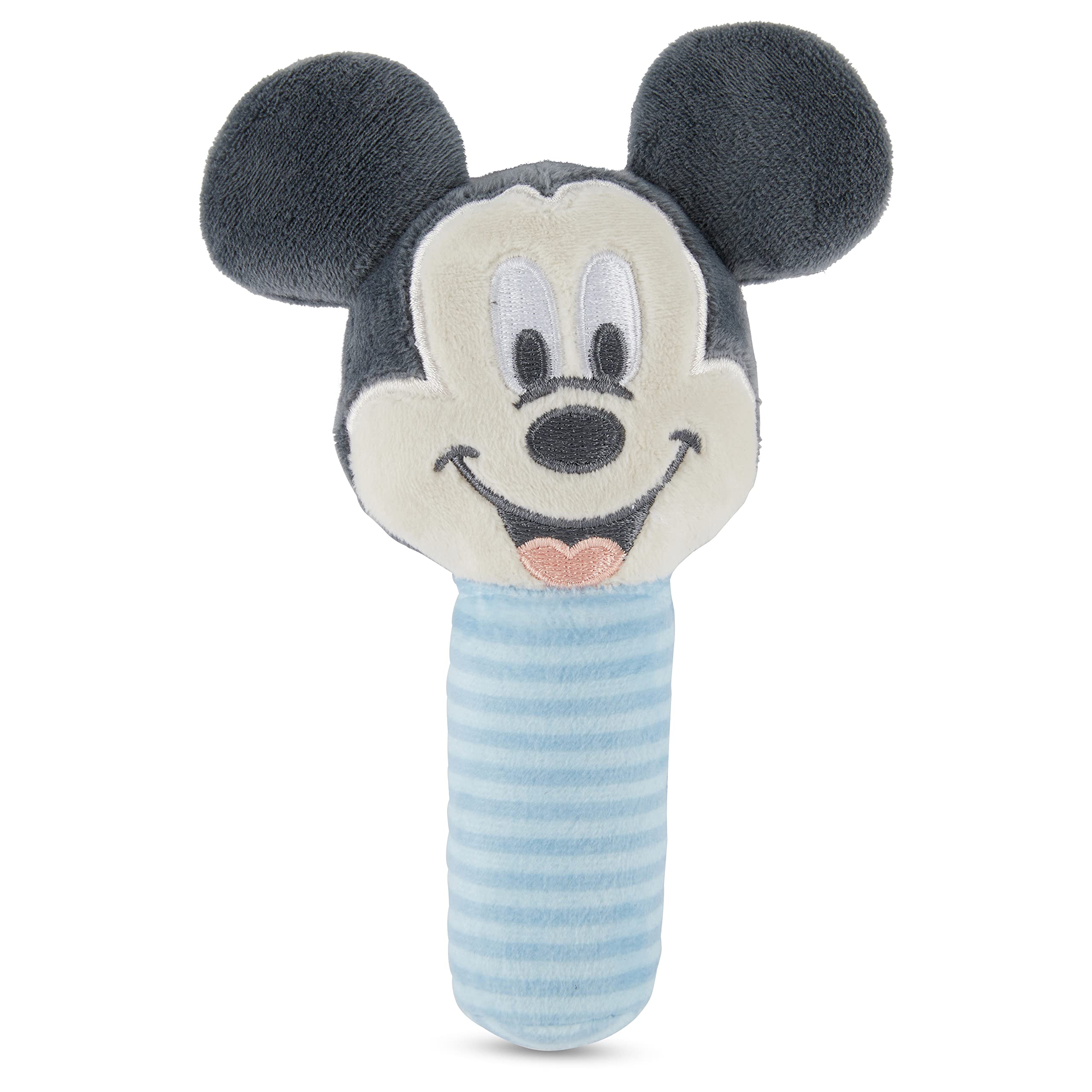 Foto 5 pulgar | Set De Sonajeros Plush Lovie De Mickey Mouse De Disney, Paquete De 2 - Venta Internacional.
