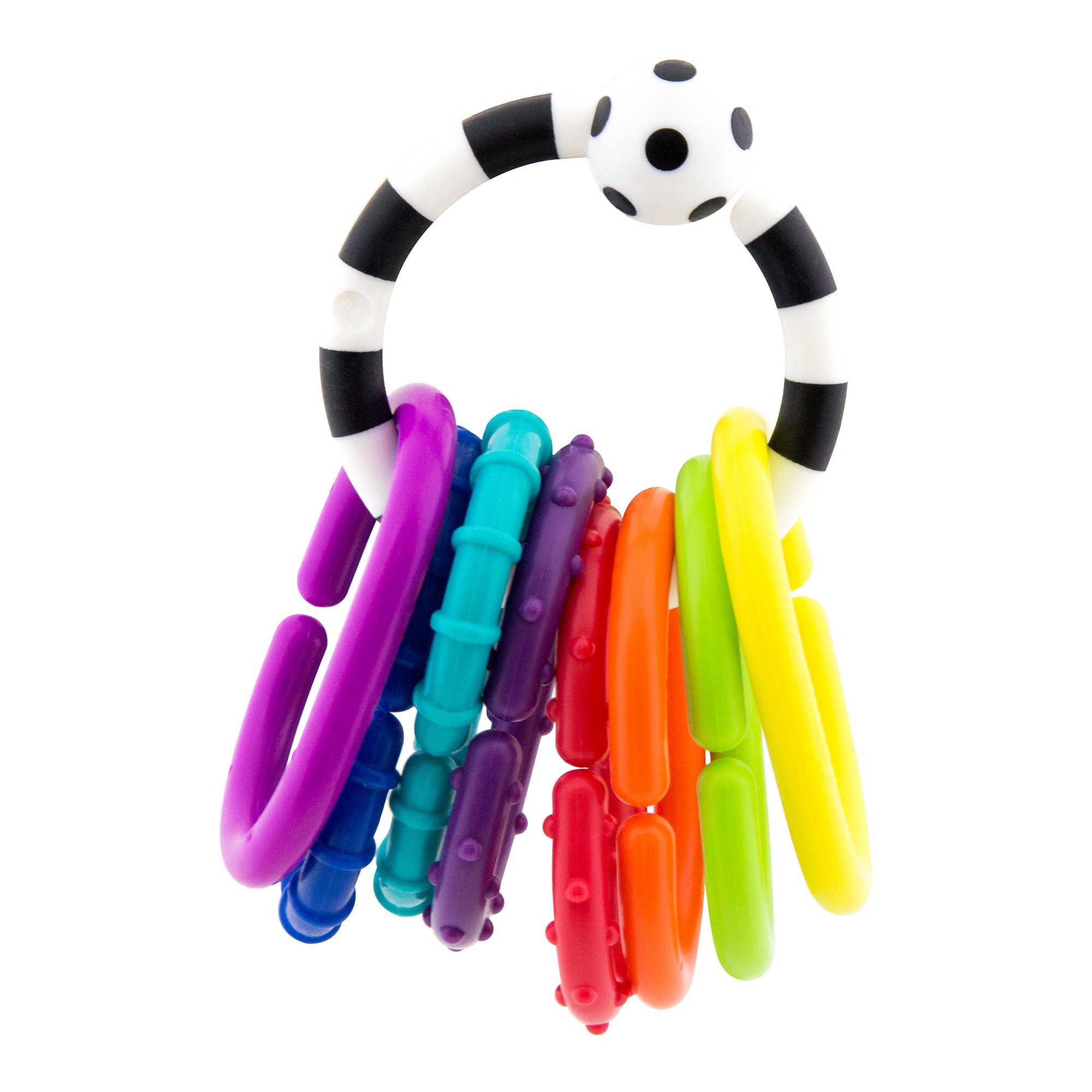 Juego De 9 Piezas Para Cochecito O Portabebé Toy Sassy Ring O Links - Venta Internacional.
