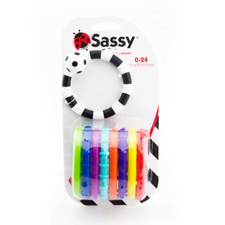 Foto 3 | Juego De 9 Piezas Para Cochecito O Portabebé Toy Sassy Ring O Links - Venta Internacional.