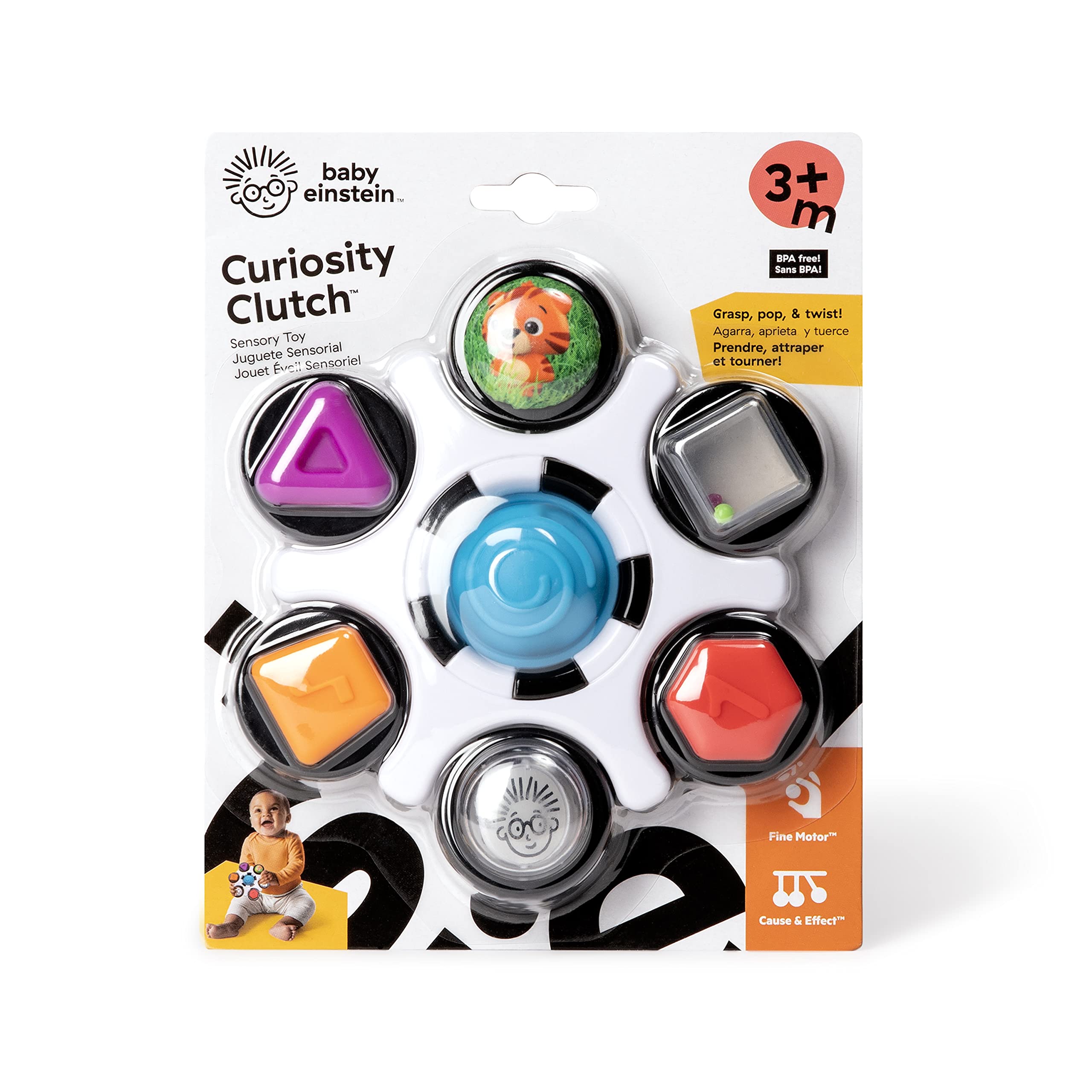 Foto 4 pulgar | Bolso De Mano Sensory Toy Baby Einstein Curiosity Para Niños De Más De 3 Meses - Venta Internacional.