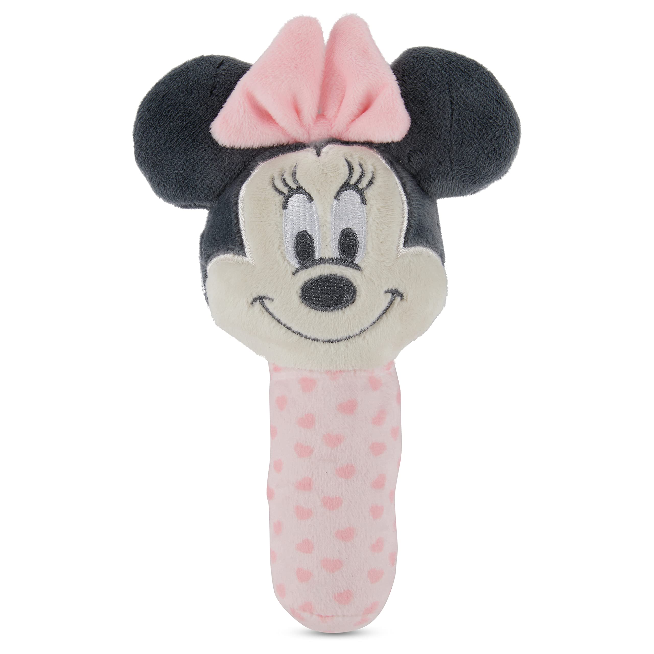 Foto 5 pulgar | Set De Sonajeros Plush Lovie De Disney Y Minnie Mouse, Paquete De 2 - Venta Internacional.