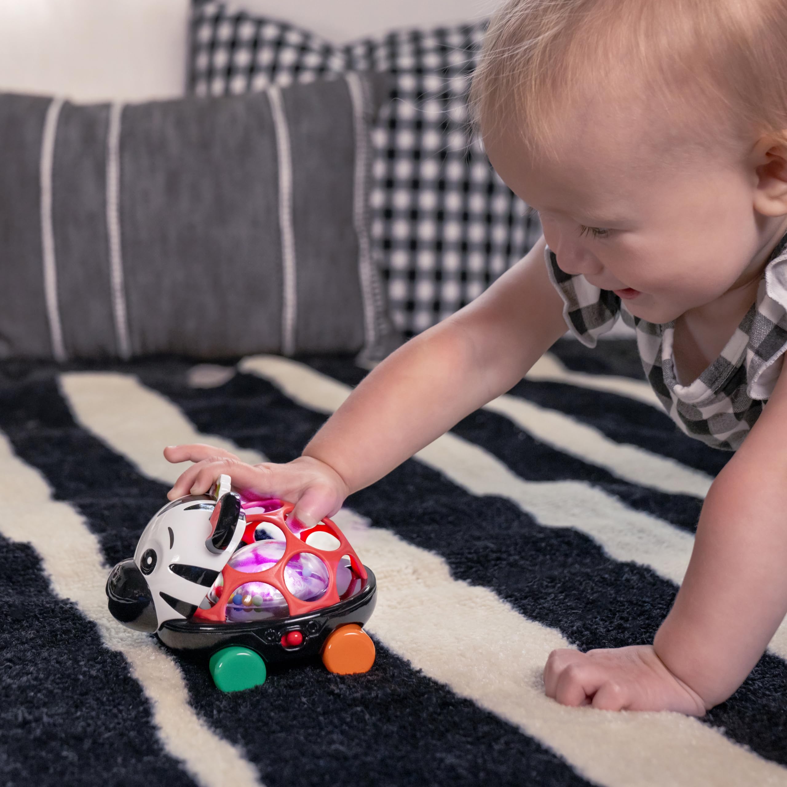 Foto 5 pulgar | Coche De Juguete Baby Einstein Curious Car Zen Oball Con Sonajero De Más De 3 Meses - Venta Internacional.