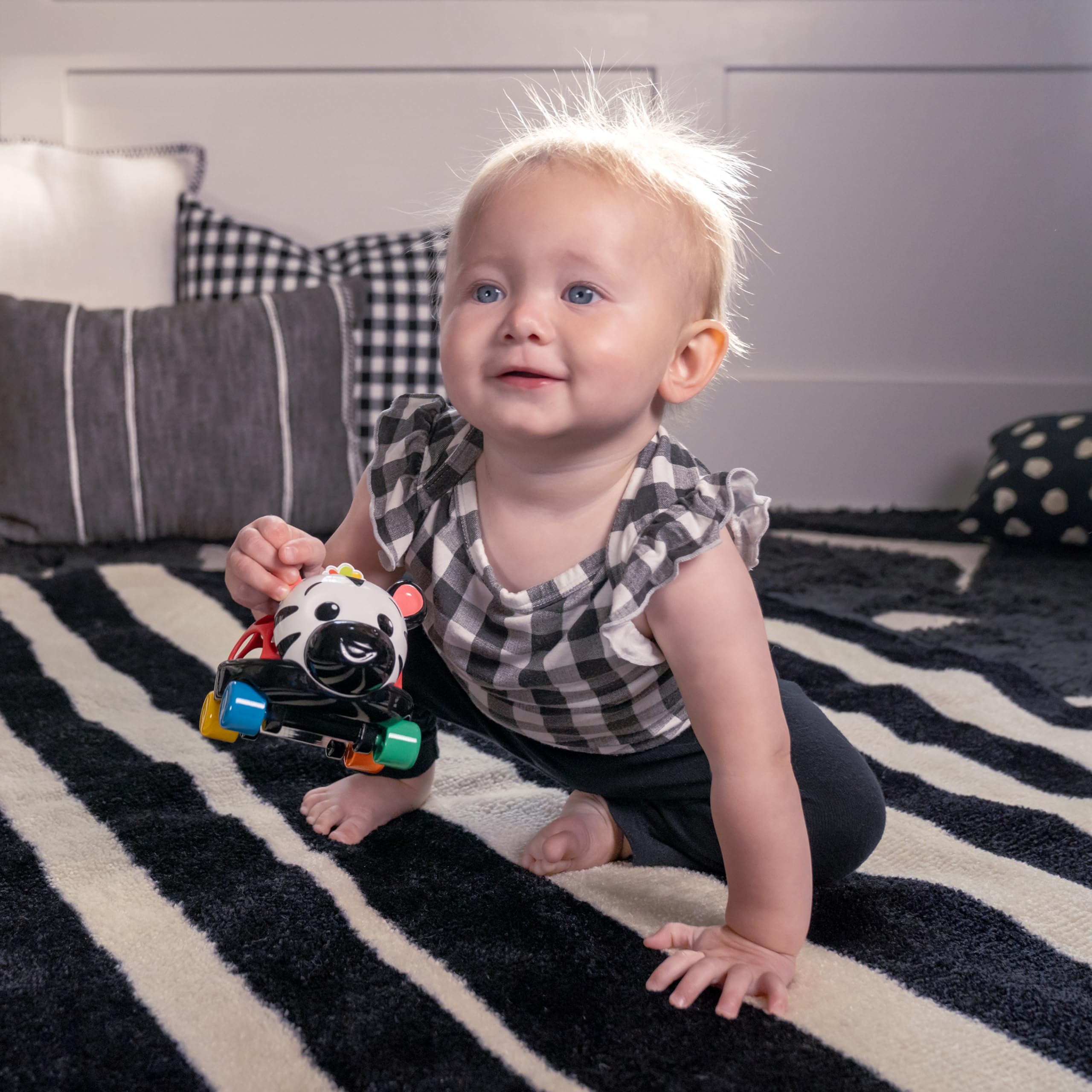 Foto 5 | Coche De Juguete Baby Einstein Curious Car Zen Oball Con Sonajero De Más De 3 Meses - Venta Internacional.