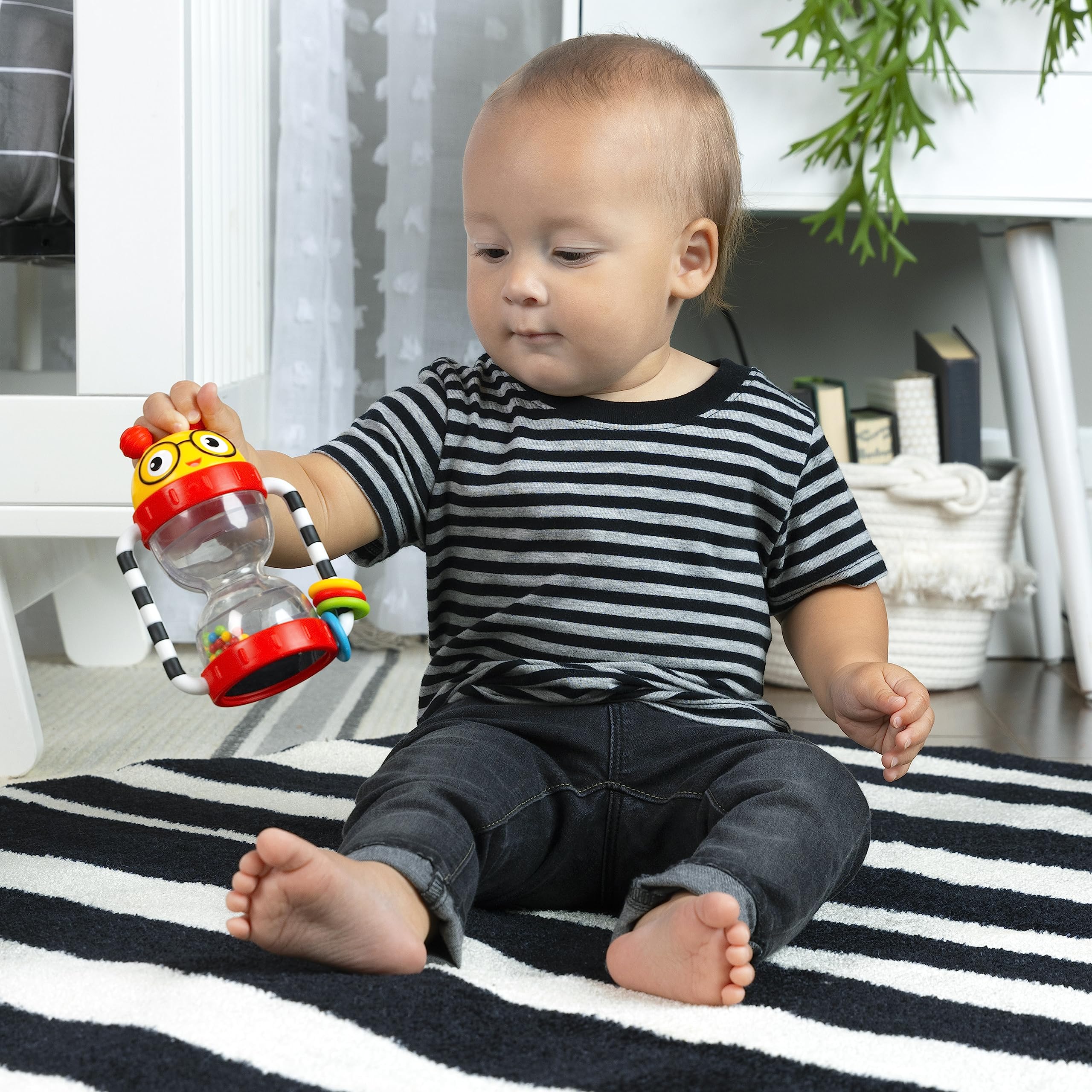 Foto 5 pulgar | Sonajero Baby Einstein Cal's Sensory Shake-up Developmental - Venta Internacional.