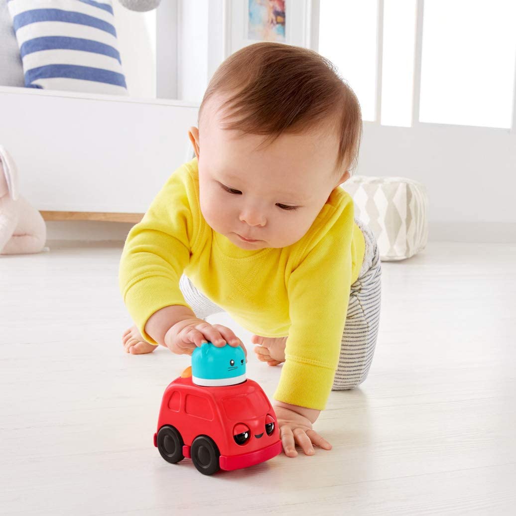 Foto 6 pulgar | Camioncito Con Sonaja Fisher-price