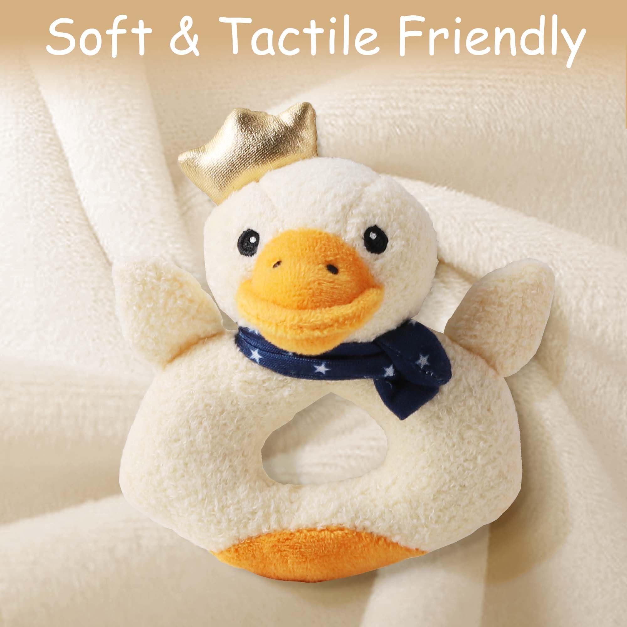 Foto 4 pulgar | Sonajero de Peluche para Bebés Iplay Ilearn Farm Animals Con Casa - Venta Internacional