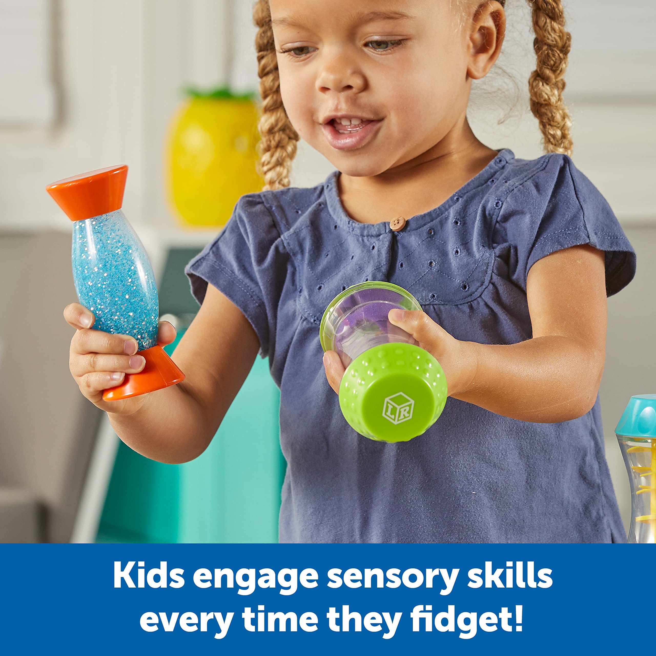 Foto 4 pulgar | Recursos De Aprendizaje De Sensory Trio Fidget Tubes Para Niños De 3 Años O Más, 3 Piezas - Venta Internacional.