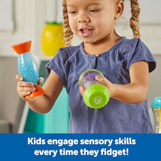 Foto 3 | Recursos De Aprendizaje De Sensory Trio Fidget Tubes Para Niños De 3 Años O Más, 3 Piezas - Venta Internacional.