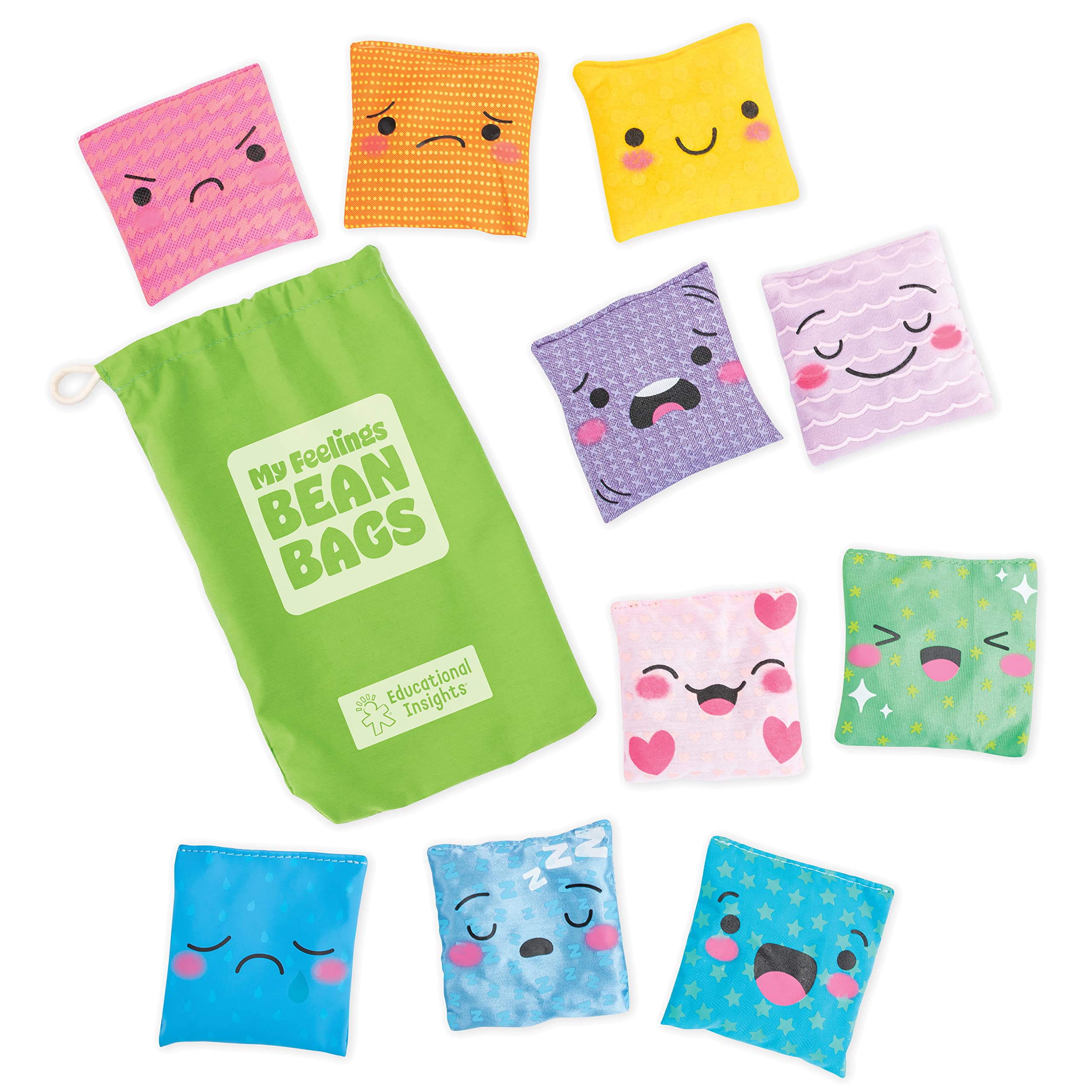 Bean Bags Educational Insights My Feeling Set De 10 Unidades, 3+ - Venta Internacional.