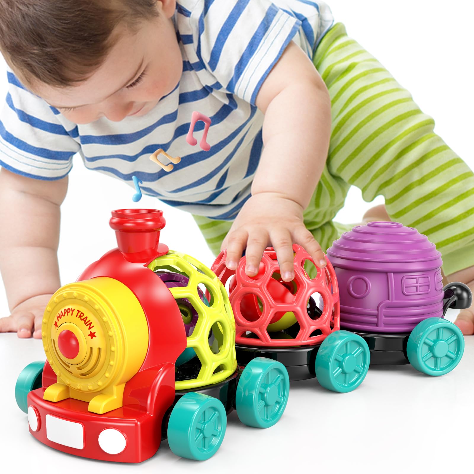 Sonajeros Para Bebés Moontoy, De 6 A 18 Meses, Con Sonido - Venta Internacional.