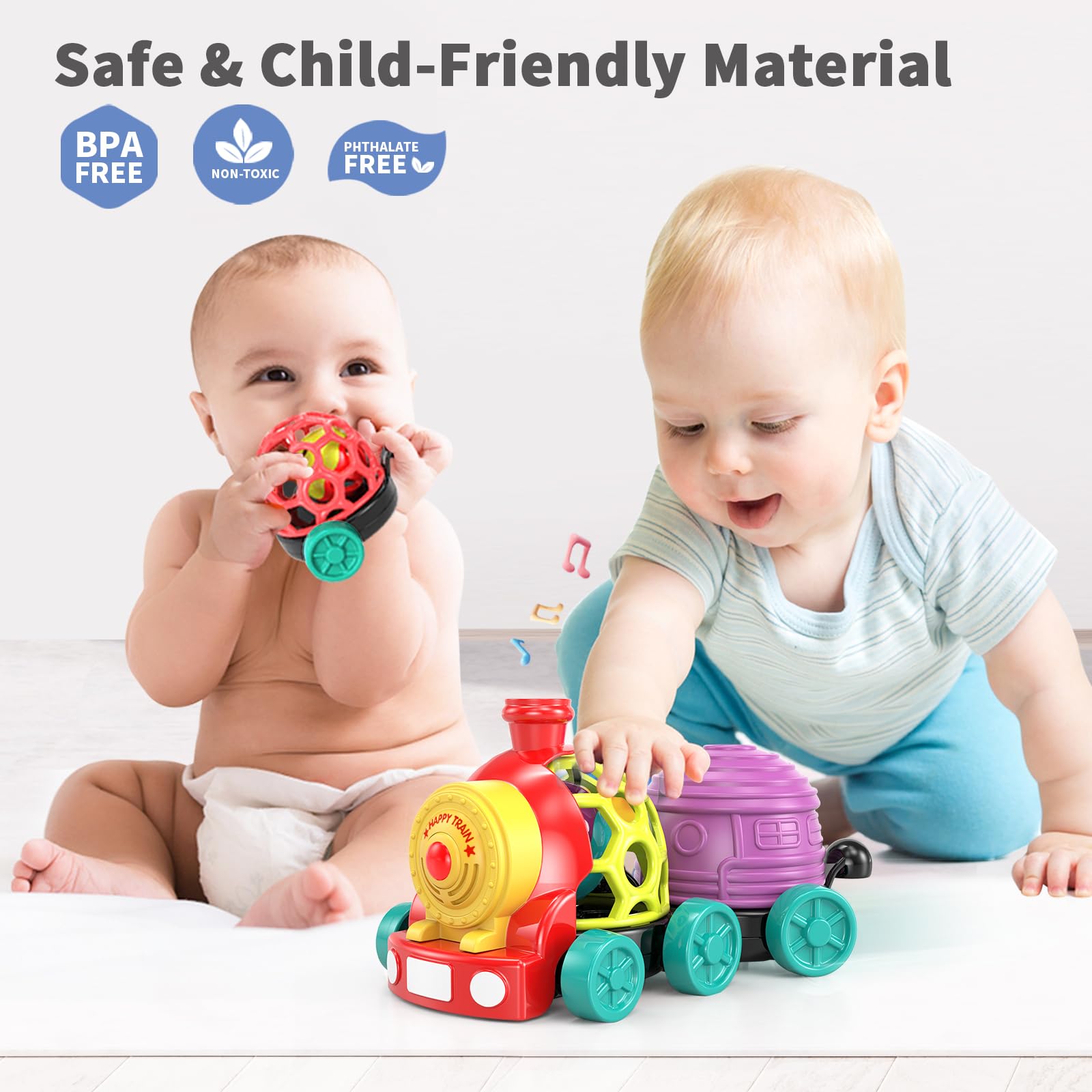 Foto 7 pulgar | Sonajeros Para Bebés Moontoy, De 6 A 18 Meses, Con Sonido - Venta Internacional.