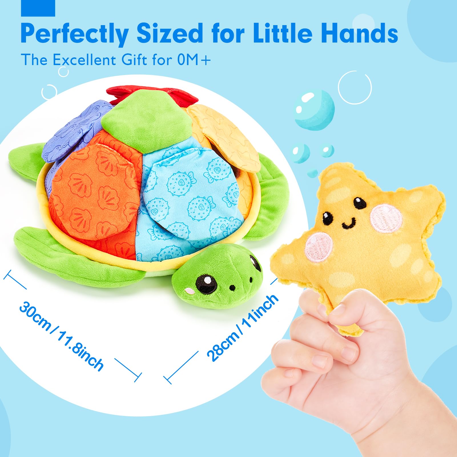 Foto 8 pulgar | Peluches Montessori Toys Hahaland Para Bebés De 6 A 12 Años - Venta Internacional.