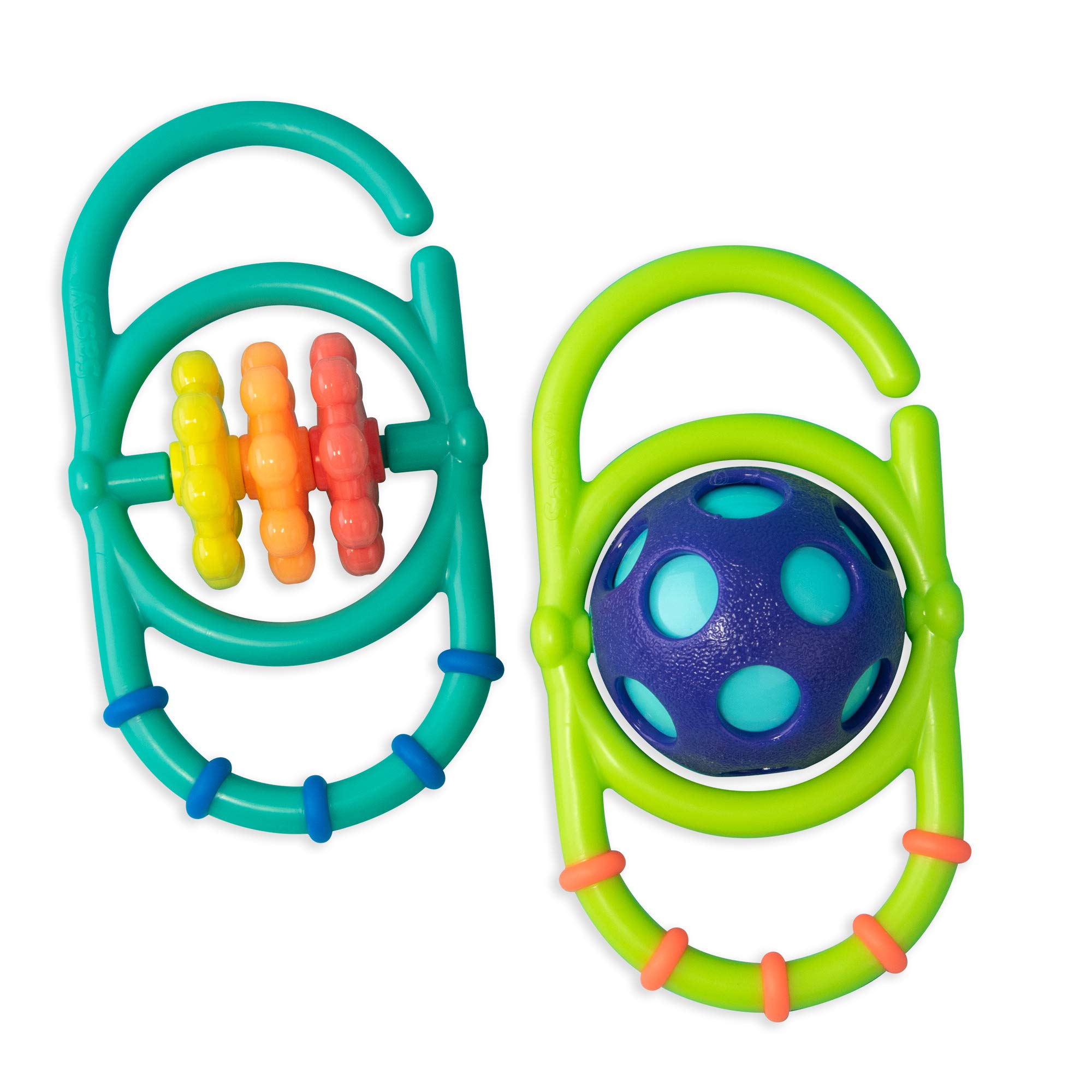 Foto 2 pulgar | Set De Sonajas Sassy Linky Links, Paquete De 2 Unidades Para Más De 3 Meses - Venta Internacional.