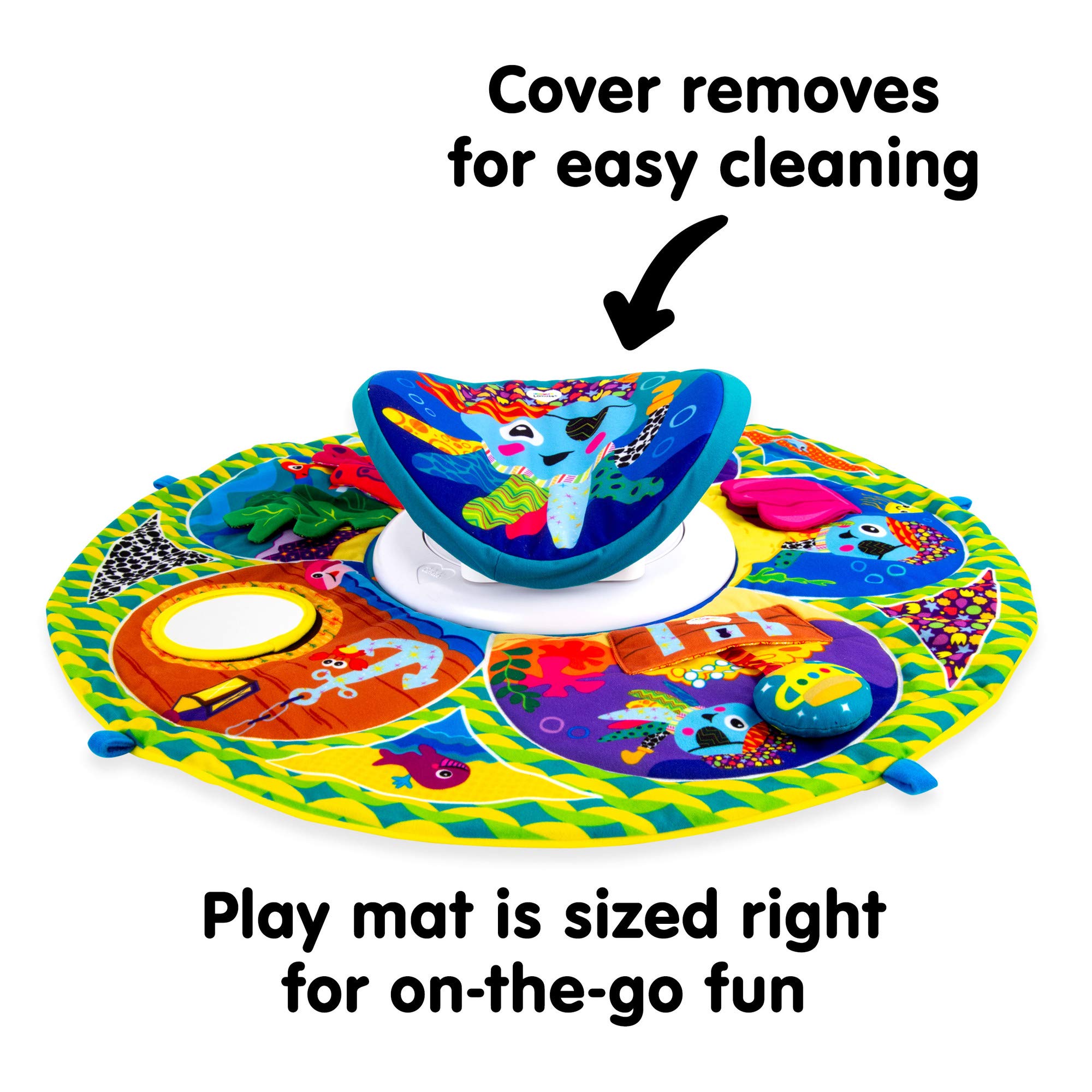 Foto 3 pulgar | Centro de Actividades Lamaze Captain Calamari Spin para Bebés - Venta Internacional