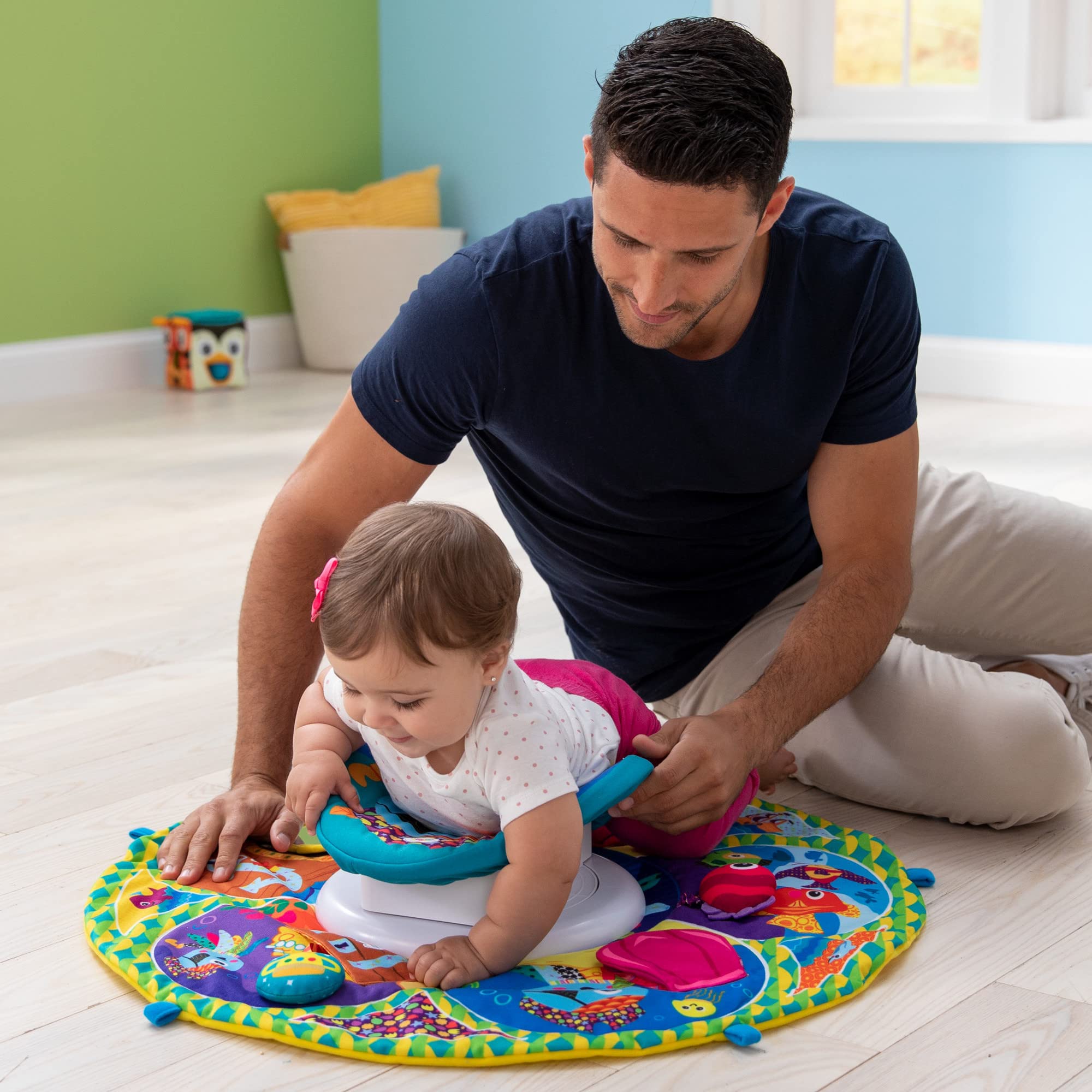 Foto 5 pulgar | Centro de Actividades Lamaze Captain Calamari Spin para Bebés - Venta Internacional
