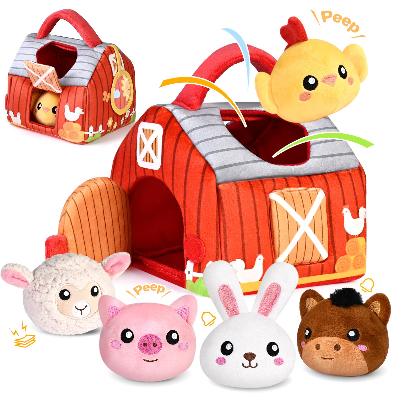 Peluches Kmuysl de Granja para Bebé-Venta Internacional
