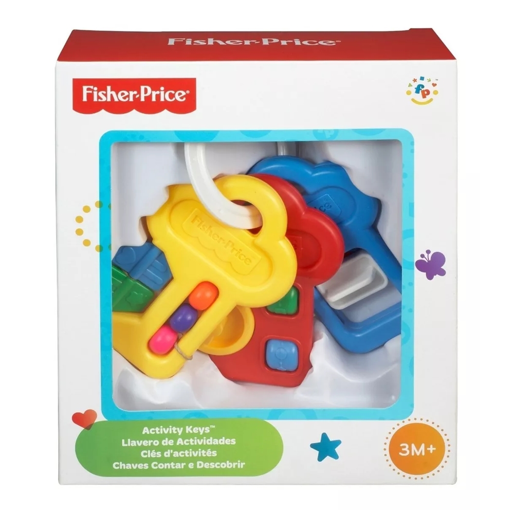 Juguete Bebe Llavero De Actividades Fisher Price 71084 Mattel