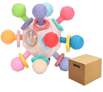 Foto 1 | Juguete Sonaja Belug Mordedora Estimulación Sensorial Dentición Bo