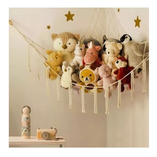 Foto 4 | Hamaca De Juguete Peluche Organizadora Belug, Juguete Para Bebés Beige
