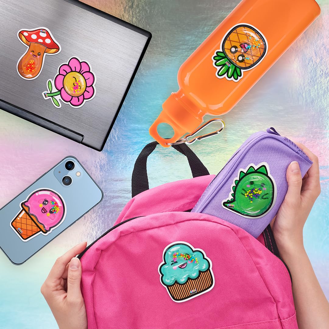 Foto 3 pulgar | Sensory Toy Ceaco Jellipods Sweet Treats Con 3 Pegatinas Reutilizables - Venta Internacional.
