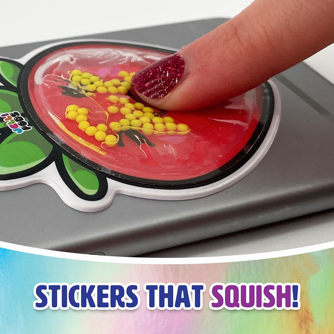 Foto 5 pulgar | Sensory Toy Ceaco Jellipods Sweet Treats Con 3 Pegatinas Reutilizables - Venta Internacional.
