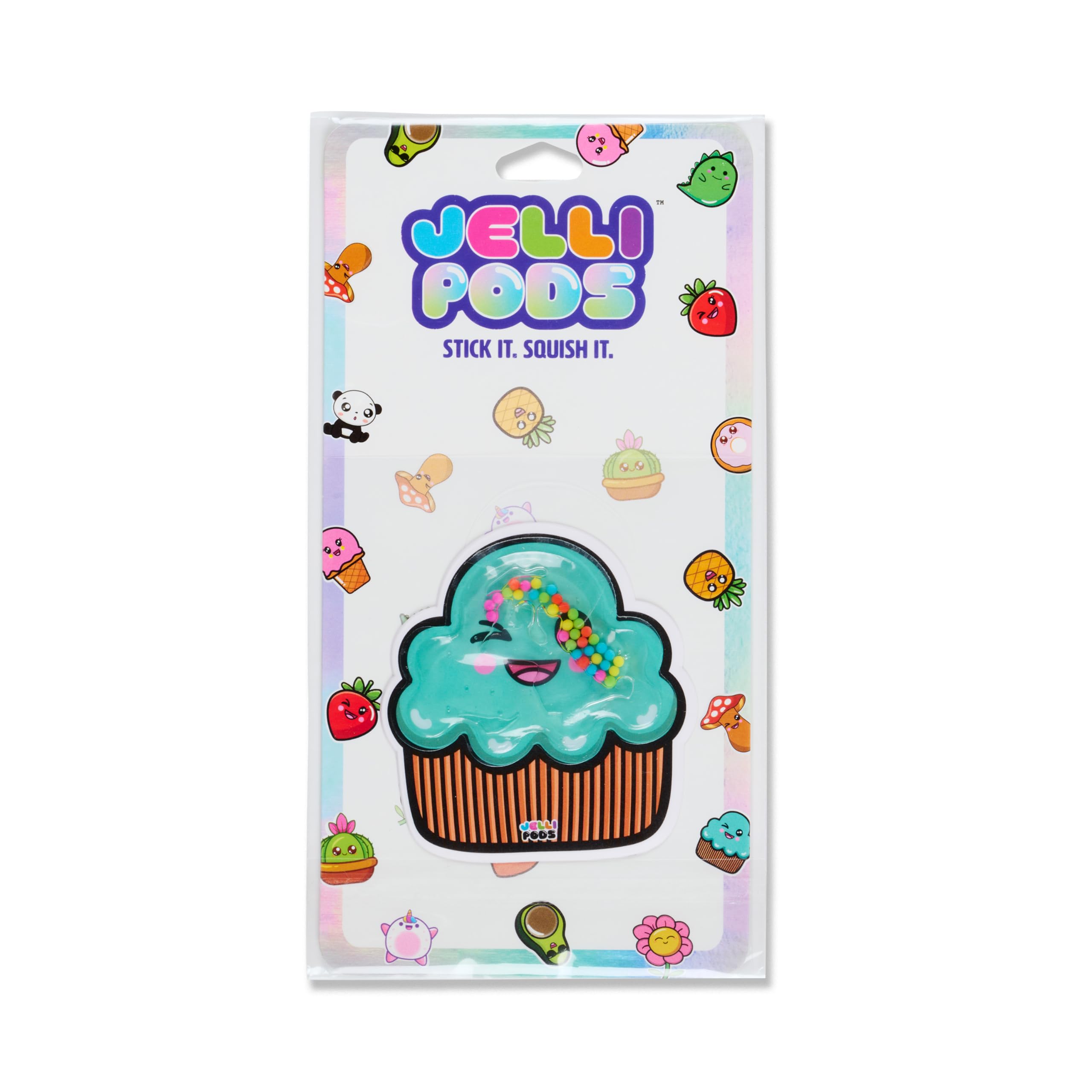 Foto 7 pulgar | Sensory Toy Ceaco Jellipods Sweet Treats Con 3 Pegatinas Reutilizables - Venta Internacional.