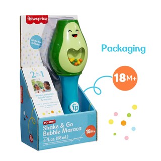 Foto 7 | Juguete Para Niños Pequeños Fisher-price Shake And Go Bubble Maraca - Venta Internacional.