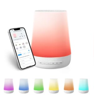 Foto 1 | Xtellar Máquina De Sonidos Para Dormir Al Bebé Adultos, 34 Sonidos Para Dormir Y Luz Nocturna Con Control Por App Máq